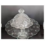 Vintage Cut/Pressed Crystal and Glass Servingware