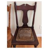 Pair of Vintage Wood Side Chairs