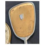 Vintage Hand Mirrors and Hair Receiver