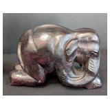 Decorative Metal and Carved Wood/Stone Elephants