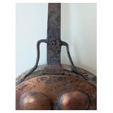 Large Vintage Copper Egg Poacher