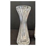 Crystal Bowl and Vases