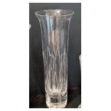 Crystal Bowl and Vases