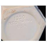 Red Wing Vintage Ceramic Planters