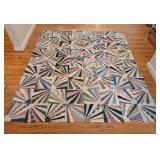 Vintage Unfinished Patchwork Quilt