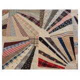Vintage Unfinished Patchwork Quilt