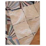 Vintage Unfinished Patchwork Quilt