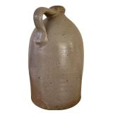 LLR -Vintag  C. A. Norton & Co. Wine Merchants 1 Gallon Stoneware Pottery Jug
