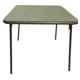 LLR - Folding Costco Table with 4 Samsonite Folding Chairs