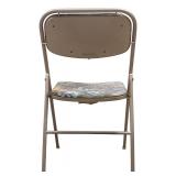 LLR - Folding Costco Table with 4 Samsonite Folding Chairs