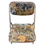 LLR - Folding Costco Table with 4 Samsonite Folding Chairs