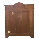 BR1 - Antique Wooden Dresser with Ornate Brass Pulls