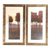 LLR - Pair of Framed Wyatt Landscape Art Prints