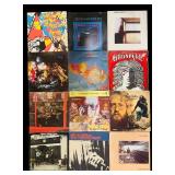 BR1 - Collection of 12 Vintage Vinyl Records including Paul Brady, Dire Straits, and More