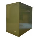 BR2 - Vintage Green All Steel 2-Drawer File Cabinet