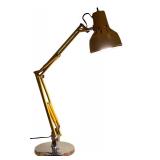LLR - Vintage Yellow Adjustable Table Lamp by E-lectrix Inc, 26 Inch
