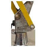 LLR - Vintage Yellow Adjustable Table Lamp by E-lectrix Inc, 26 Inch