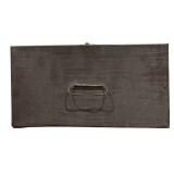 LO - Vintage Office Lot with Metal Tin Box, Desk Set, Brass Toast Rack, and More