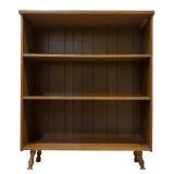 LO - Vintage Wooden Bookshelf with 3 Shelves