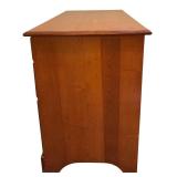 BR1 - 1949 Solid Maple Vintage Desk with 7 Drawers