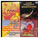 LLR - Collection of 16 Vintage Vinyl Records Assorted Genres