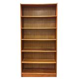LLR - Tall Wood Bookcase with 6 Shelves, 74 Inches High