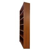 LLR - Tall Wood Bookcase with 6 Shelves, 74 Inches High