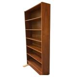 LLR - Vintage Wood and Particle Board Bookcase