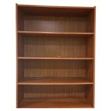 LLR - Vintage Wood and Particle Board Bookcase