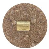 LLR - Home Decor Collection with Vintage Wall Hanging, Small Shade, Container, and Coasters