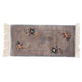 LLR - Vintage Chinese Wool Rug with Floral Design