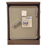 LO - Sentry Safe in Woodgrain Cabinet, 25" High Heavy-Duty Security Safe