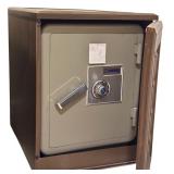 LO - Sentry Safe in Woodgrain Cabinet, 25" High Heavy-Duty Security Safe