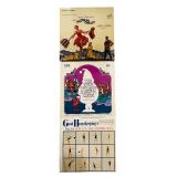 BR1 - Collection of 12 Vintage Vinyl Records including The Wizard of Oz, The Sound of Music, and Christmas Albums