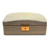 LR - Collection of Vintage Jewelry and Trinket Boxes Assorted Styles