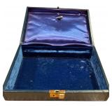 LR - Collection of Vintage Jewelry and Trinket Boxes Assorted Styles