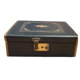 LR - Collection of Vintage Jewelry and Trinket Boxes Assorted Styles