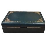 LR - Collection of Vintage Jewelry and Trinket Boxes Assorted Styles