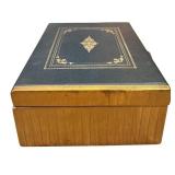 LR - Collection of Vintage Jewelry and Trinket Boxes Assorted Styles