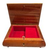 LR - Collection of Vintage Jewelry and Trinket Boxes Assorted Styles