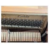 LR - Cable Upright Piano with Bench, 58 Inch Wide Oak Finish