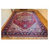 DR - Large Persian Style Wool Area Rug 99 x 144 Inches