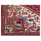 DR - Large Persian Style Wool Area Rug 99 x 144 Inches