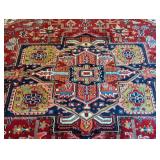 DR - Large Persian Style Wool Area Rug 99 x 144 Inches