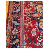 DR - Large Persian Style Wool Area Rug 99 x 144 Inches