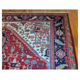 DR - Large Persian Style Wool Area Rug 99 x 144 Inches