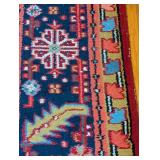 DR - Large Persian Style Wool Area Rug 99 x 144 Inches