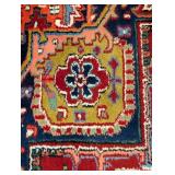 DR - Large Persian Style Wool Area Rug 99 x 144 Inches
