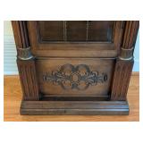 DR  - Colonial of Zeeland Grandfather Clock with Ornate Wood Case