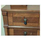 MB - Antique Wooden Chest of Drawers / Antique Eastlake Gentlemen’s Dresser
